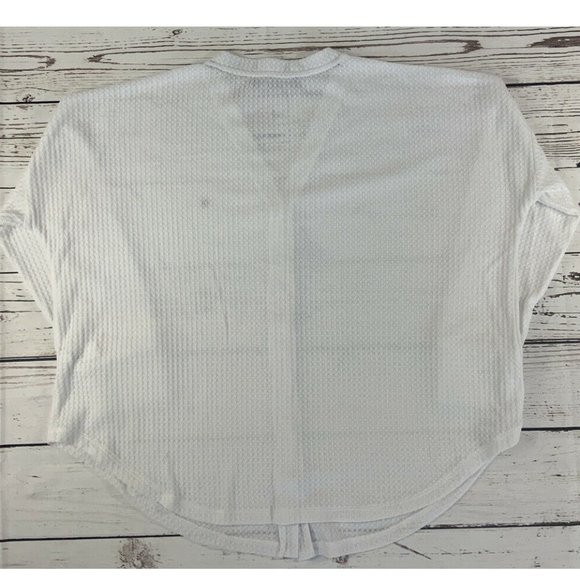 Tommy Hilfiger Women's Tie Waffle Cardigan Top - Picture 5 of 7